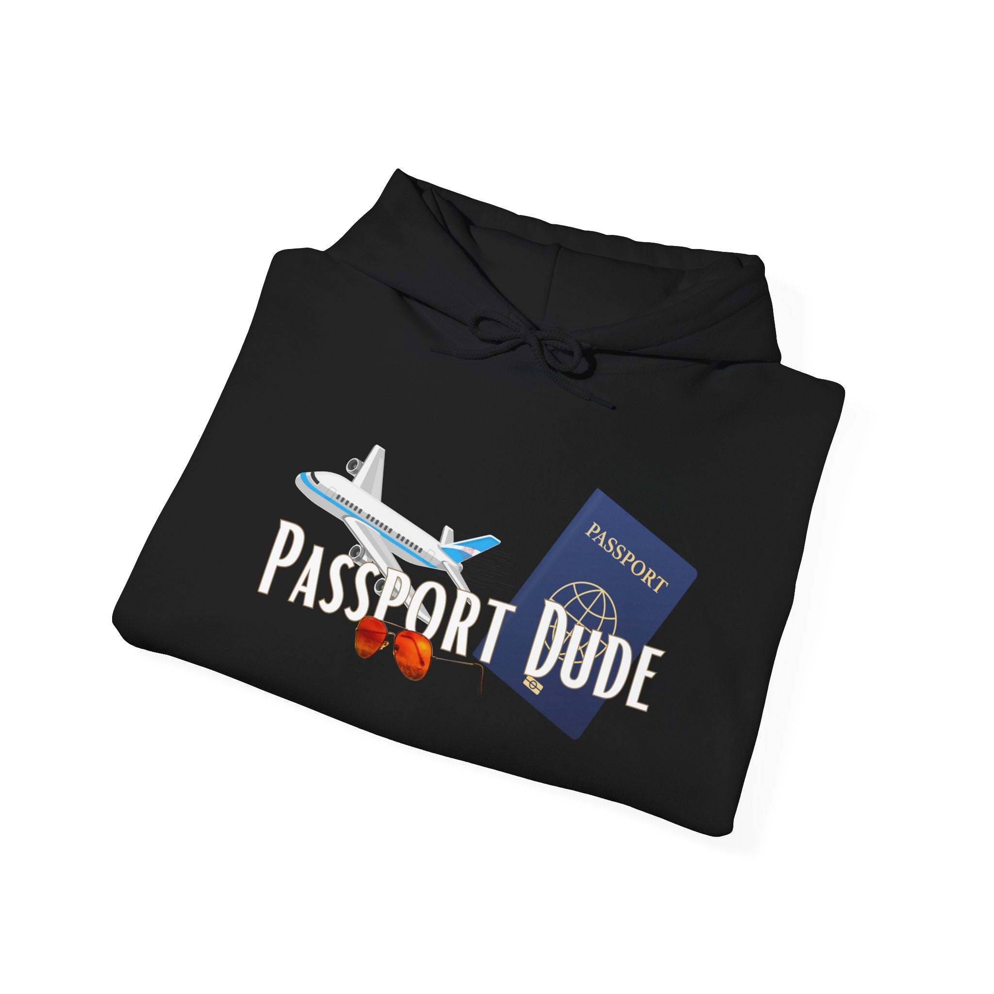 Passport Dude Unisex Heavy Blend™ Hooded Sweatshirt